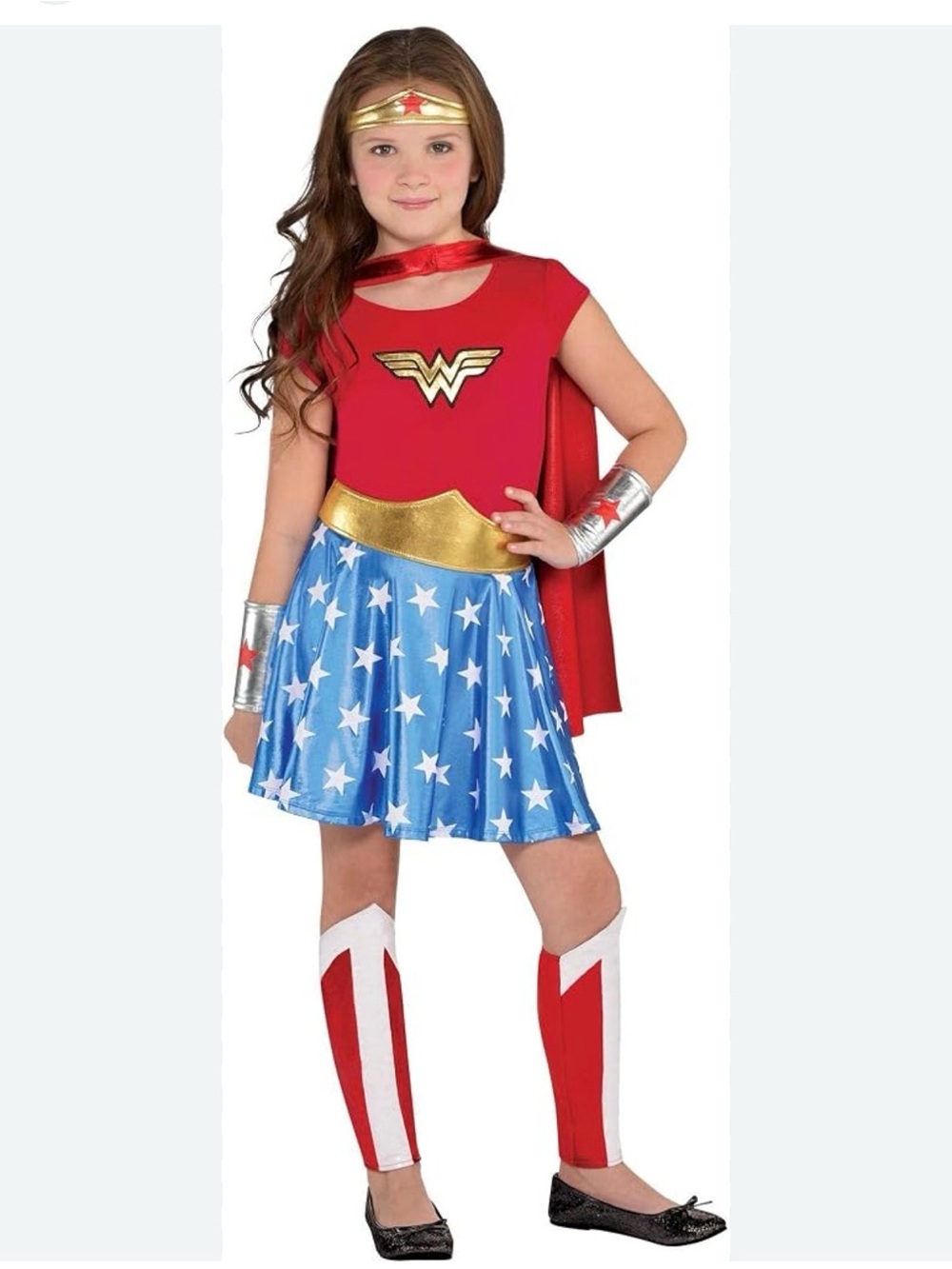 DC COMICS ORIGINALS 💙❤️WONDER WOMAN❤️💙 COSTUME SIZE MEDIUM (8-10) - Picture 14 of 15